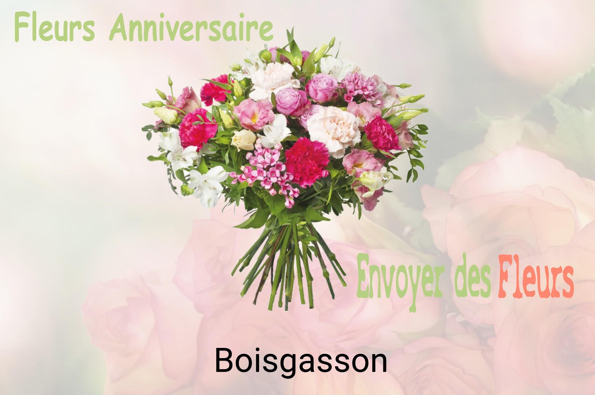 Bouquet de fleurs d’anniversaire livré à Boisgasson